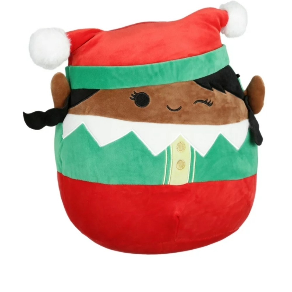 Squishmallows Emani Official Kellytoy Plush 12" Girl Elf - Factory Sealed